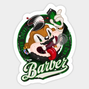 Barber - fades, haircuts and shaves Sticker